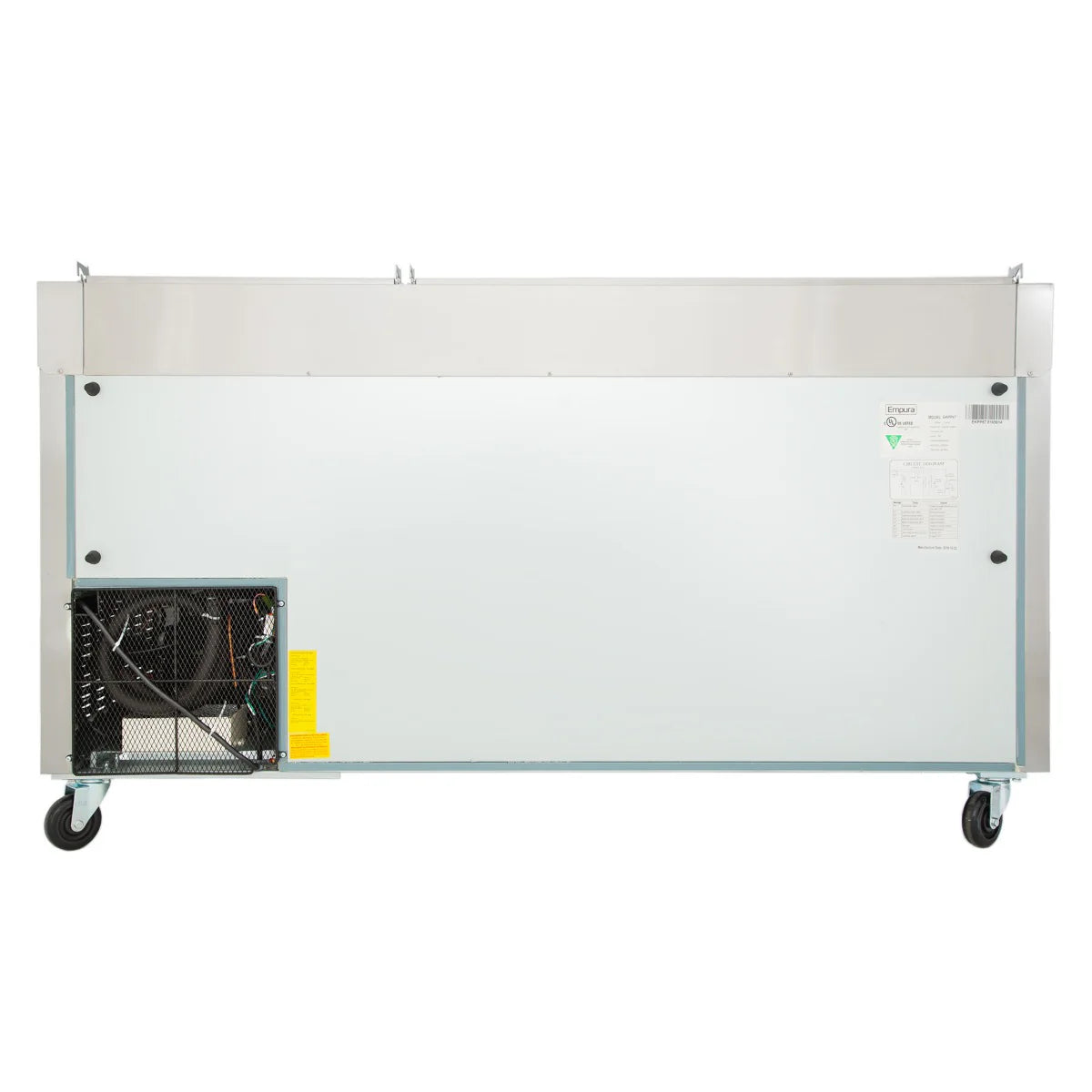 Empura Refrigeration E-KPP67 Pizza Prep Table 70.8"W X 32.3"D X 41.3"H 19 Cu. Ft. Capacity