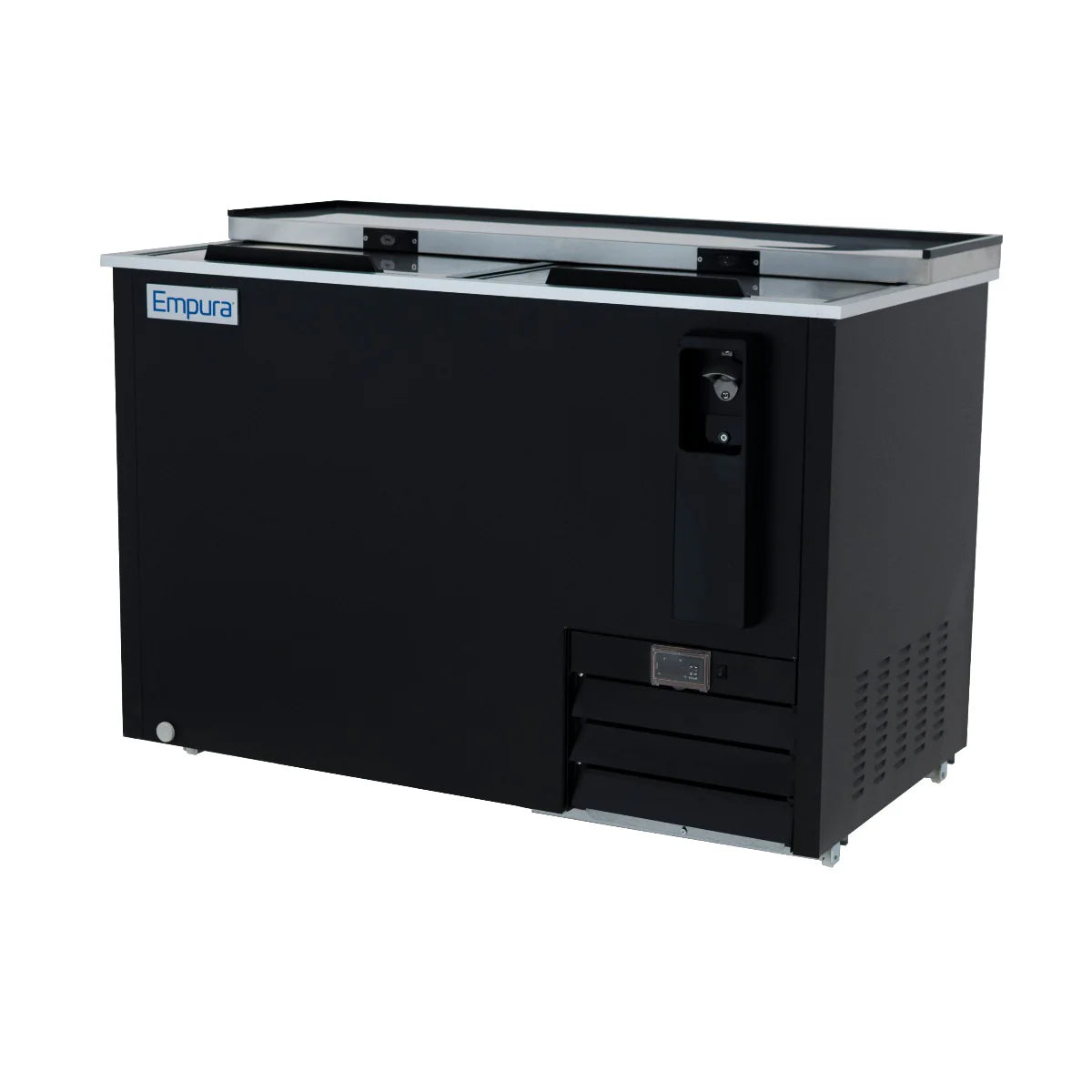 Empura Refrigeration E-KBC-50 Bottle Cooler 49.4"W X 27"D X 35"H 13.7 Cu. Ft. Capacity