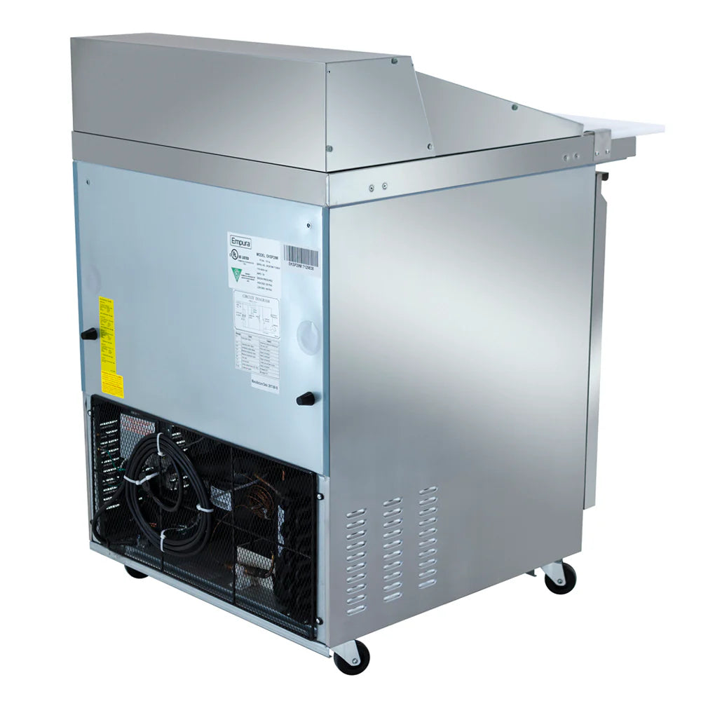 Empura Refrigeration E-KSP29M Refrigerated Sandwich/Salad Mega Top Prep Table 28.9"W X 34.5"D X 43.2"H