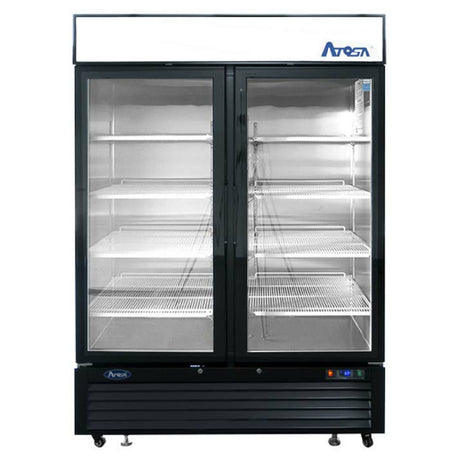 Atosa USA, Inc. MCF8721ES - Freezer Merchandiser, Two-section, 54-2/5"W X 31-1/2"D X 81-1/5"H