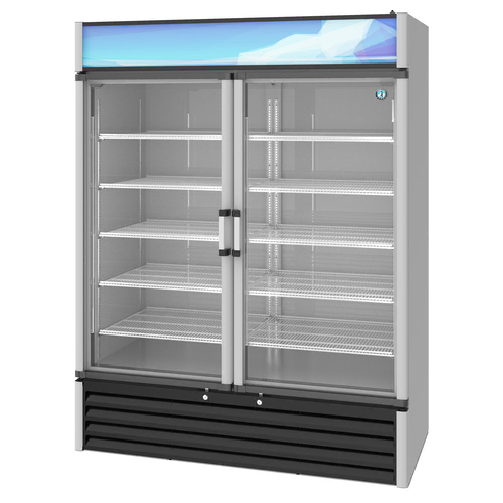 Hoshizaki RM-49-HC - Refrigerated Merchandiser, Reach-in, Two-section