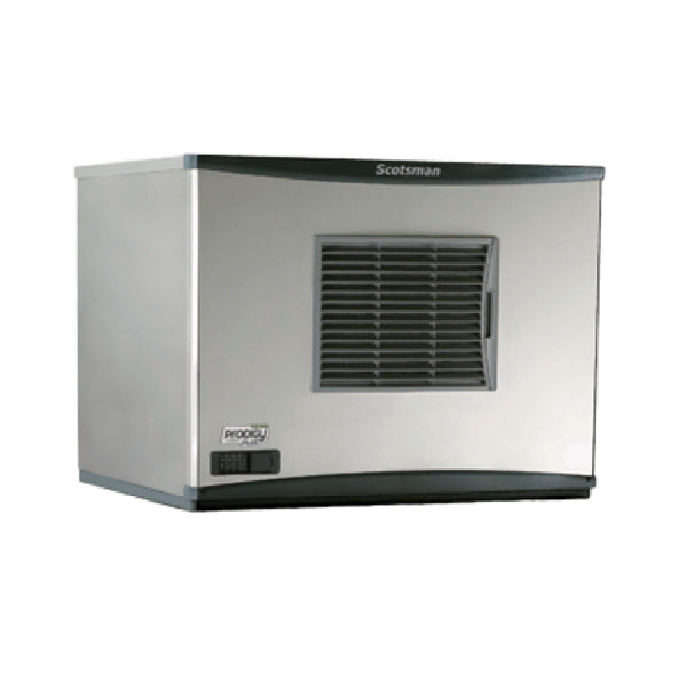Stainless steel Scotsman C0530SA-32 ice maker with front ventilation in cube style