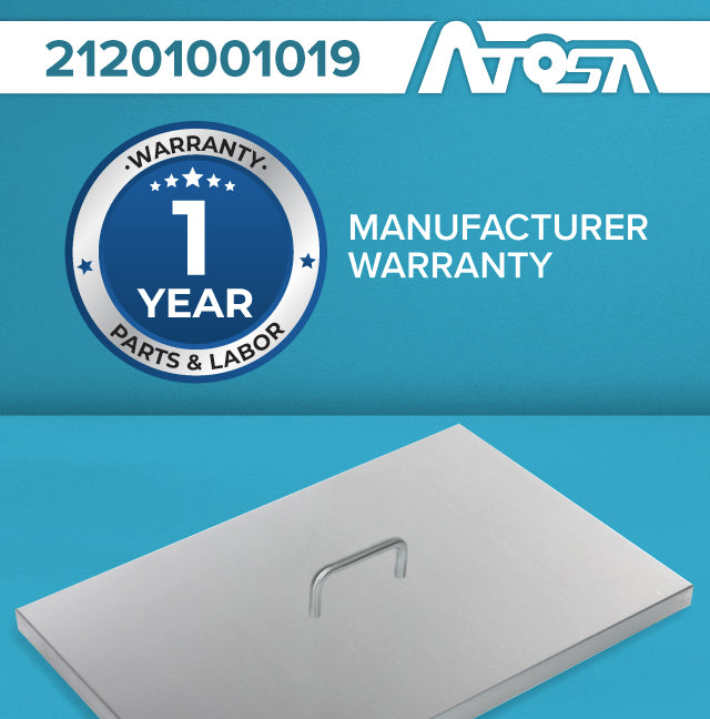 Atosa 21201001019 Fryer Tank Cover For ATFS-40 & ATFS-50