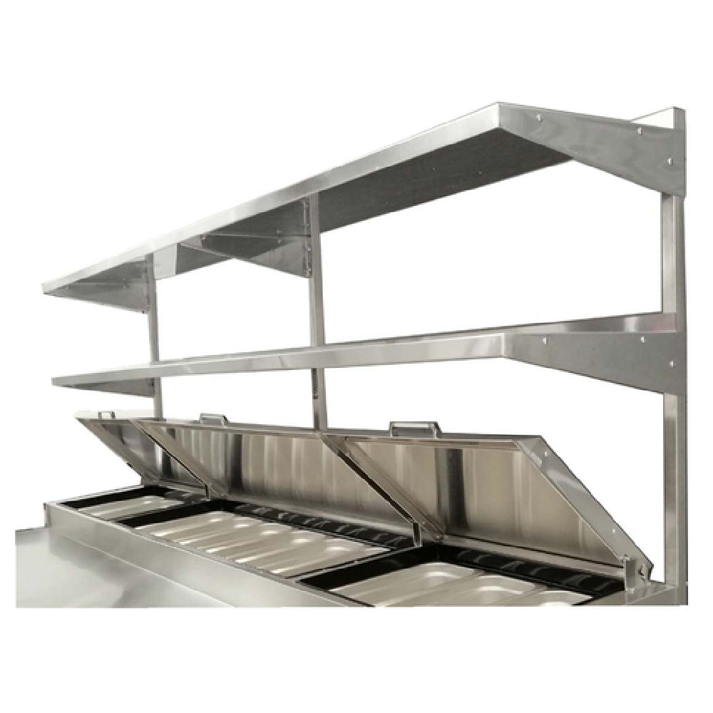 Atosa USA, Inc. MROS-67P - Overshelf, Double, For Pizza Prep Table