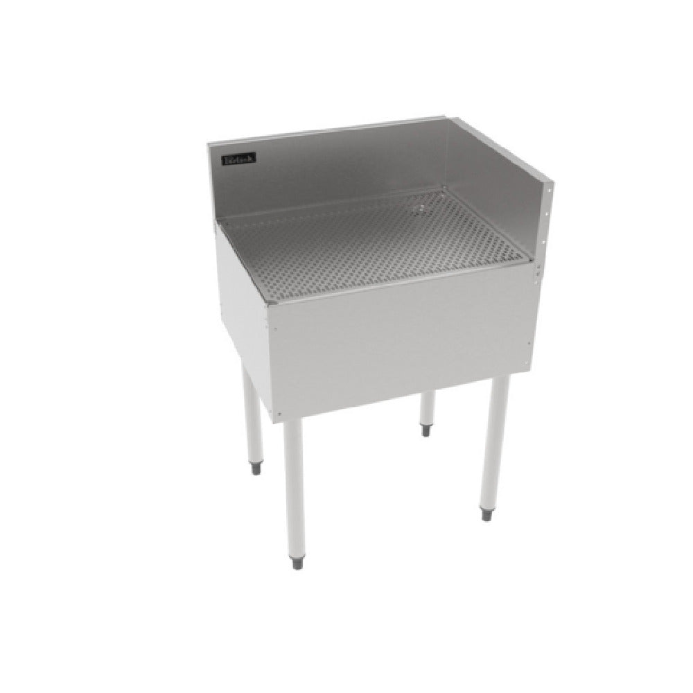 Perlick TS90LIC - TS Series Underbar Inside Corner Drainboard, 24"W X 18-9/16"D, Drainboard Top
