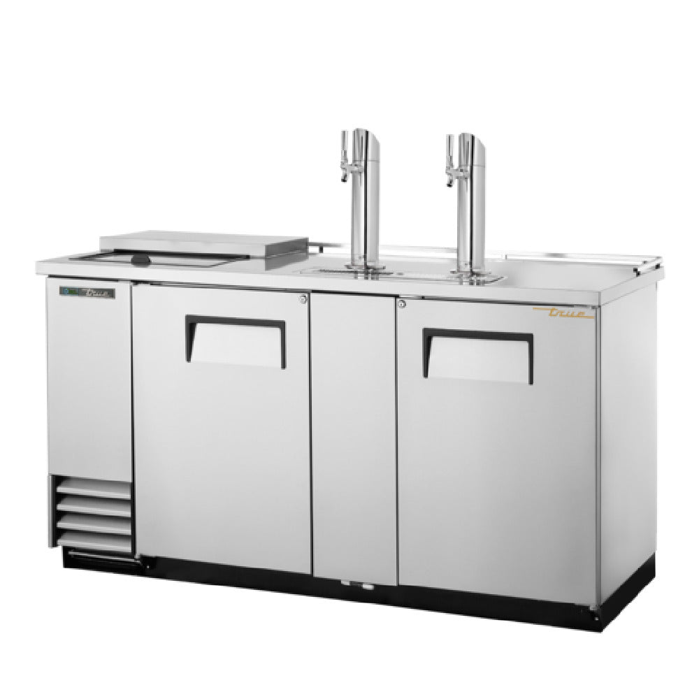 True Mfg. - General Foodservice TDD-3CT-S-HC - Club Top Draft Beer Cooler, (3) 1/2 Keg Capacity