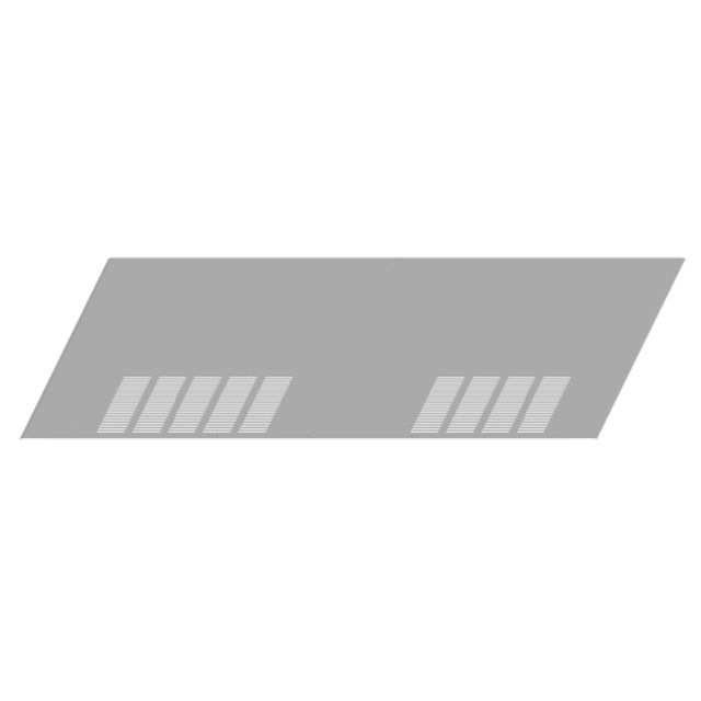 Grey parallelogram with parallel white stripes for Hoshizaki HS-5085 worktop models