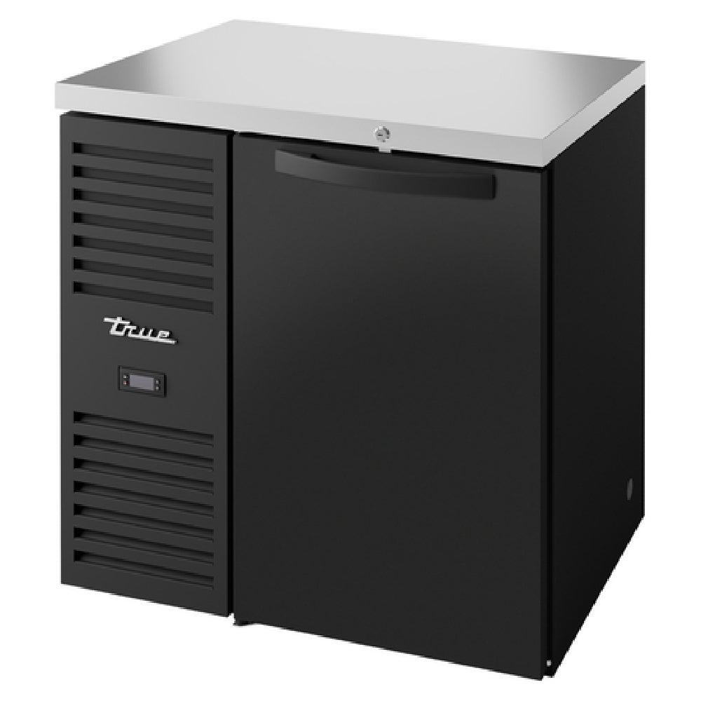 True Mfg. - Premier Bar TBR32-RISZ1-L-B-S-1 - Refrigerated Back Bar Cooler, One-section