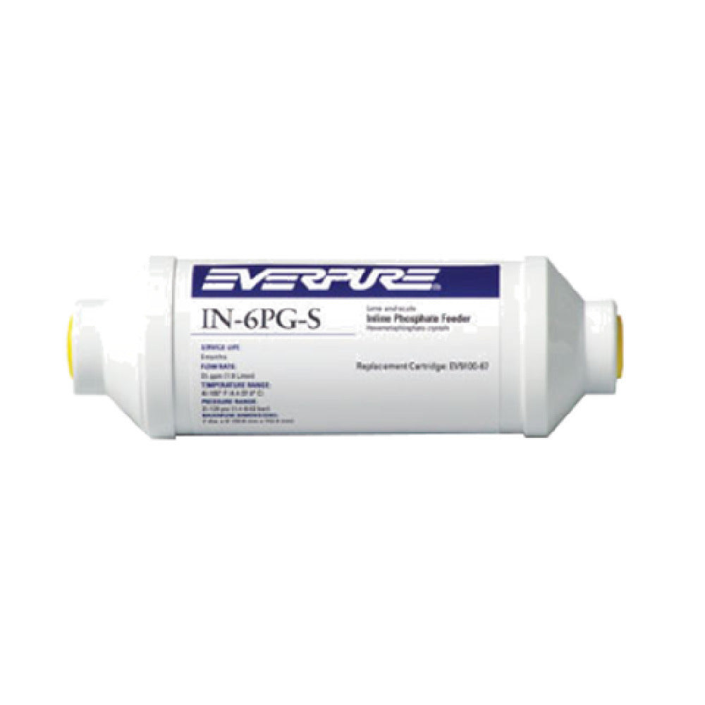 Everpure EV910067 - IN-6 Inline Filter, IN-6, (6) IN-6 6" Cartridges