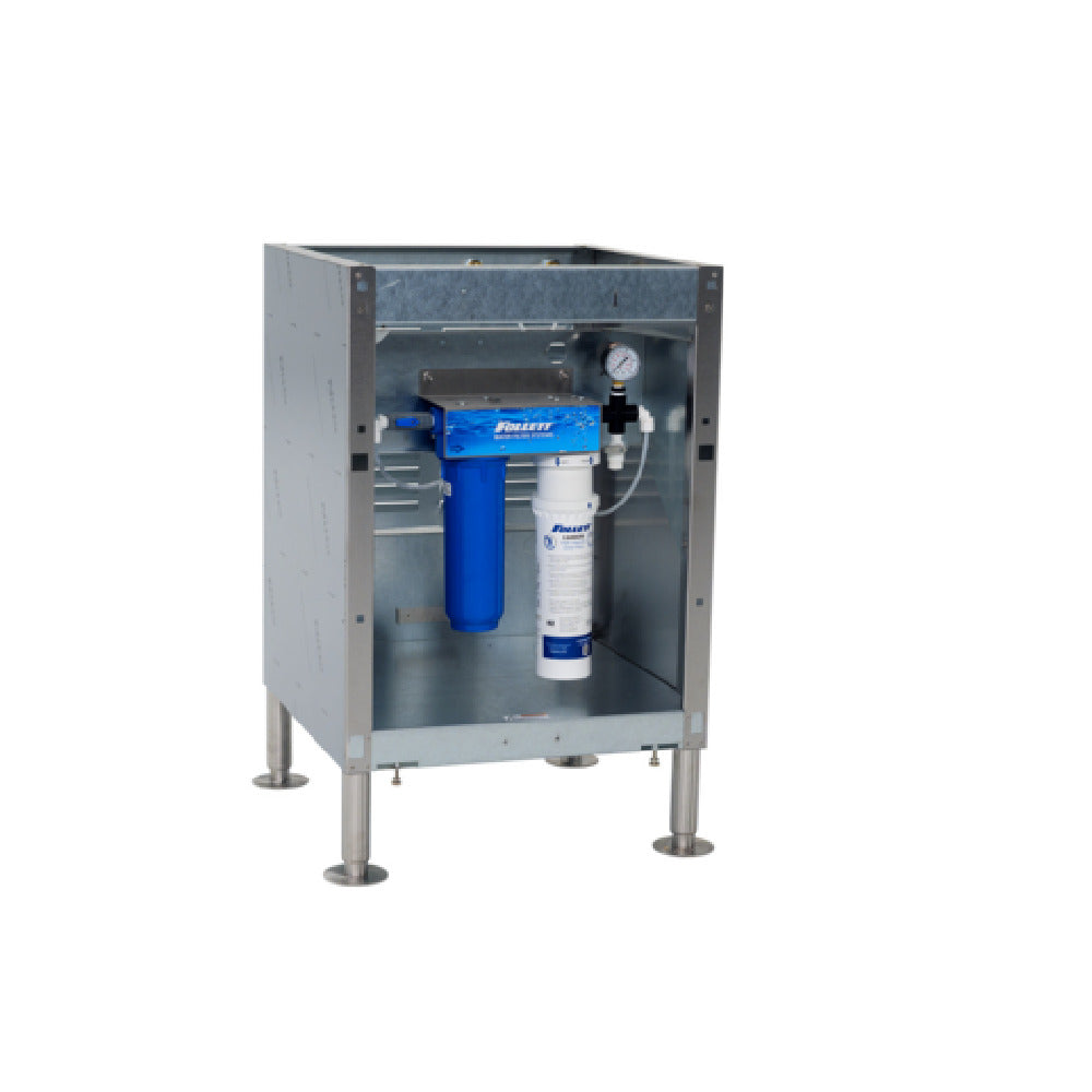 Follett 25AND50BASE-HC Base Stand For 25CI And 50CI Series Ice And Water Dispenser With High Capacity Carbon Filter System (CARBONHICAPSYSTEM) Installed