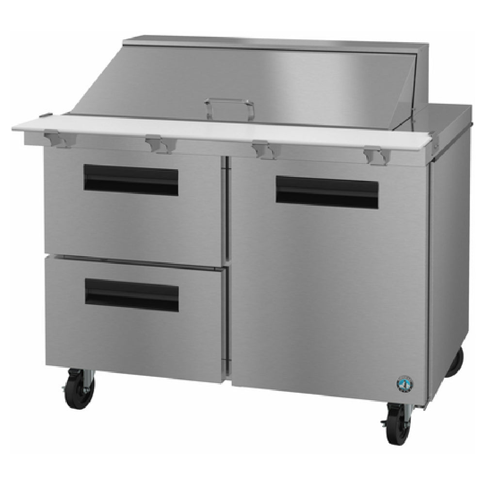 Hoshizaki SR48B-18MD2 - Steelheart Series Mega Top Refrigerator, Reach-in, Two-section