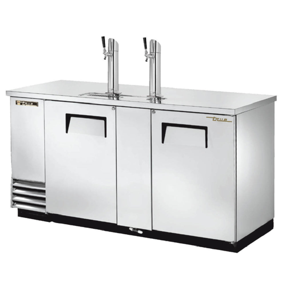 True Mfg. - General Foodservice TDD-3-S-HC - Draft Beer Cooler, (3) 1/2 Keg Capacity