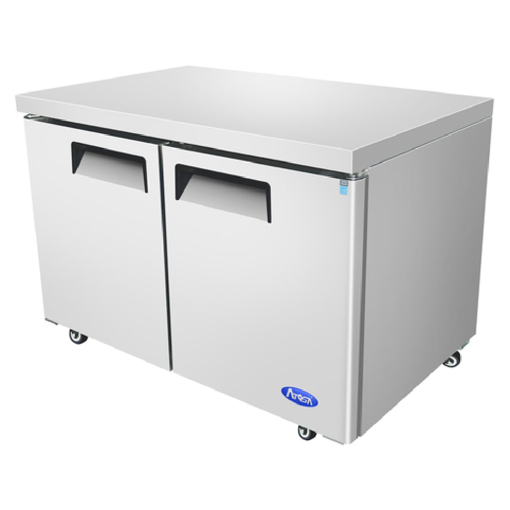 Atosa USA, Inc. MGF8403GR - Atosa Undercounter Refrigerator, Reach-in, Two-section