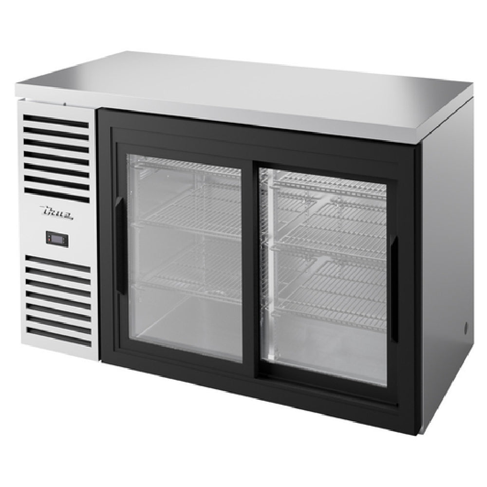 True Mfg. - Premier Bar TBR52-RISZ1-L-S-11-1 - Refrigerated Back Bar Cooler, Two-section