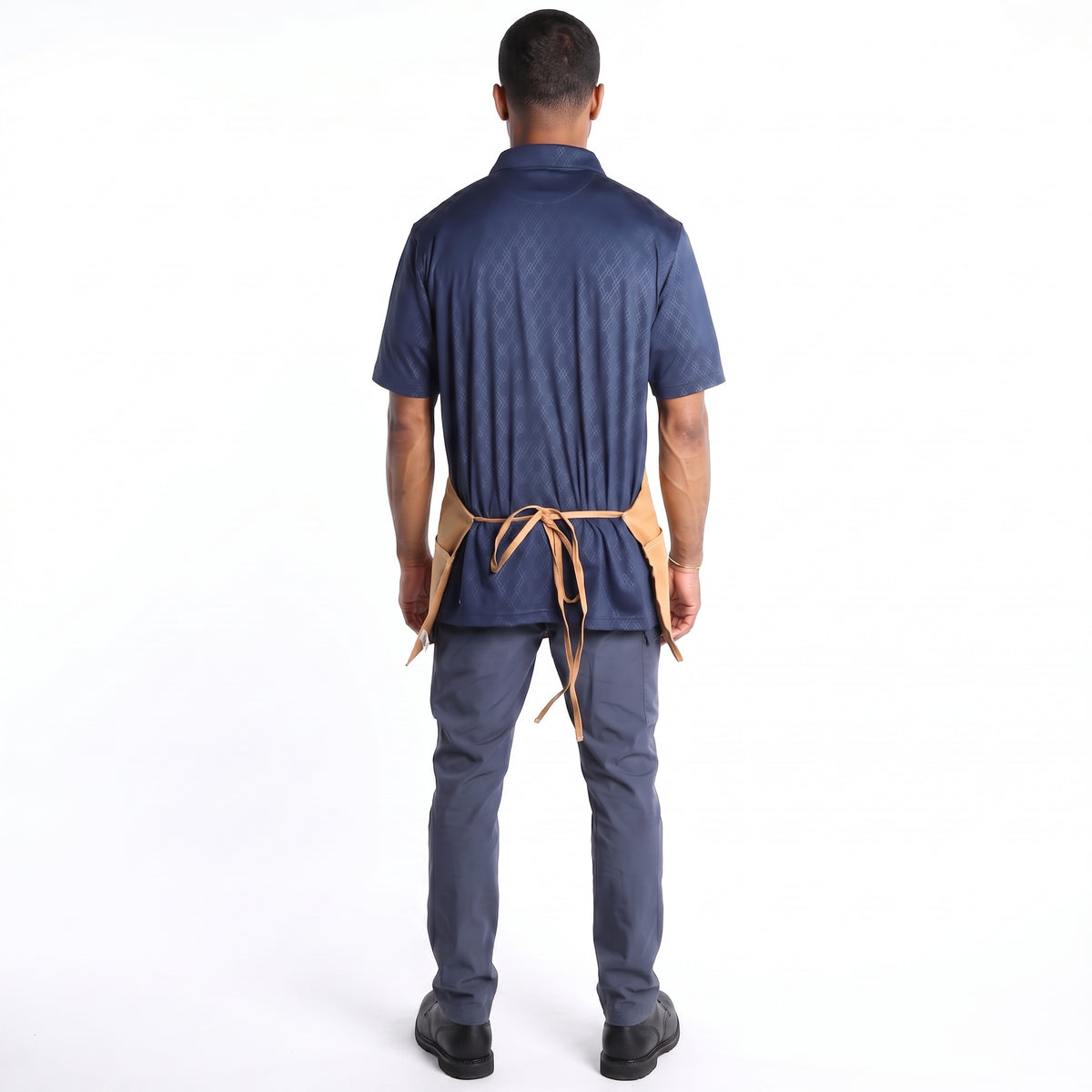 Chef Approved 167BAFHKH Bib Apron Half Length 25" X 28"