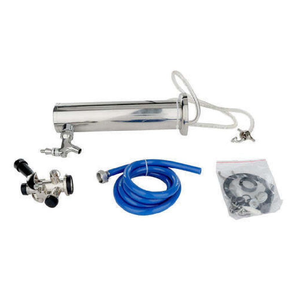 Empura E-KDD-TOWER-KIT-1 - Draft Beer Dispensing Tower Kit, Single Faucet, Compatible With E-KDD Draft Beer Dispensing Series