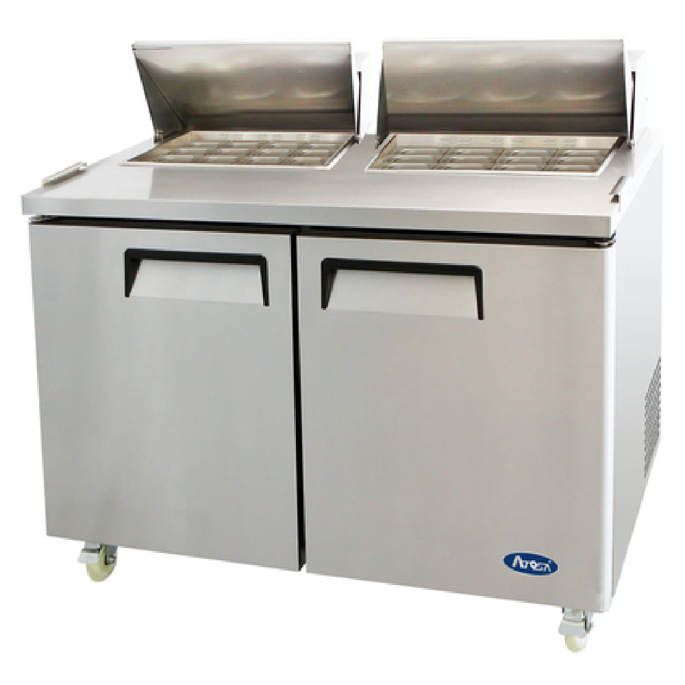 Atosa USA, Inc. MSF8307GR - Atosa Sandwich/Salad Mega Top Refrigerator, Two-section