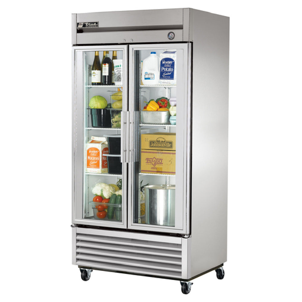 True Mfg. - General Foodservice T-35G-HC~FGD01 - Refrigerator, Reach-in, Two-section