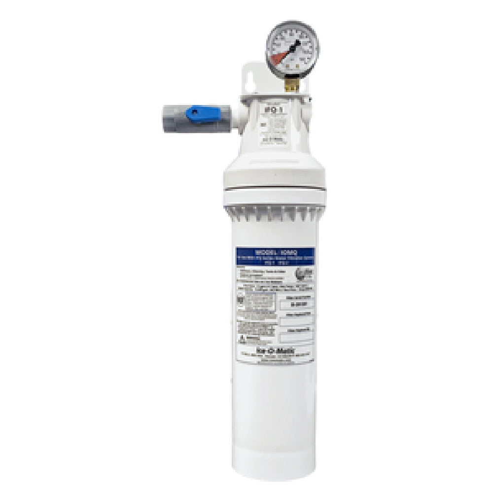 Ice-O-Matic IFQ1 - Water Filter Manifold, Single Filter Designed For Ice Makers Producing Up To 800 Lbs. (363.6 Kg.) Of Ice Per Day
