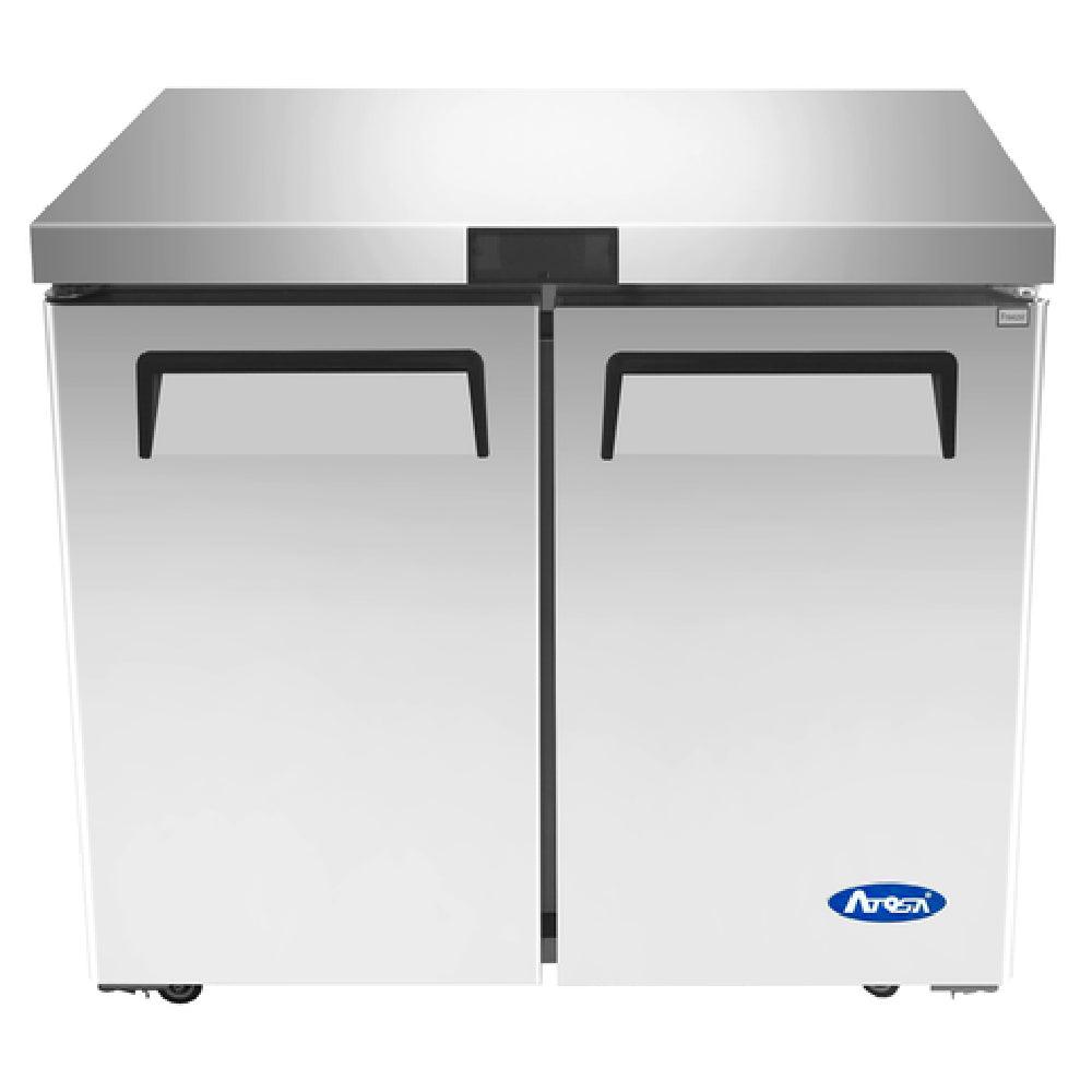 Atosa USA, Inc. MGF36RGR - Atosa Undercounter Refrigerator, Reach-in, Two-section