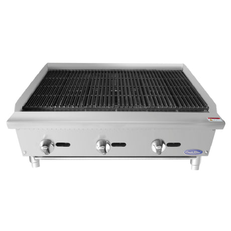 Atosa USA, Inc. ATRC-36 - CookRite Heavy Duty Radiant Charbroiler, Natural Gas, Countertop
