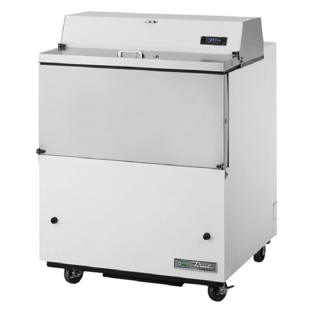 True Mfg. - General Foodservice TMC-34-HC - Mobile Milk Cooler, Forced-air, (8) 13" X 13" X 11-1/8" Crate Capacity