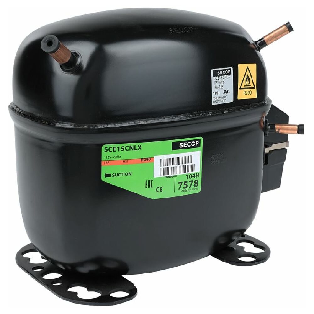 Empura Parts 104010243 - Compressor Compatible With: E-KB27F, Empura Refrigeration