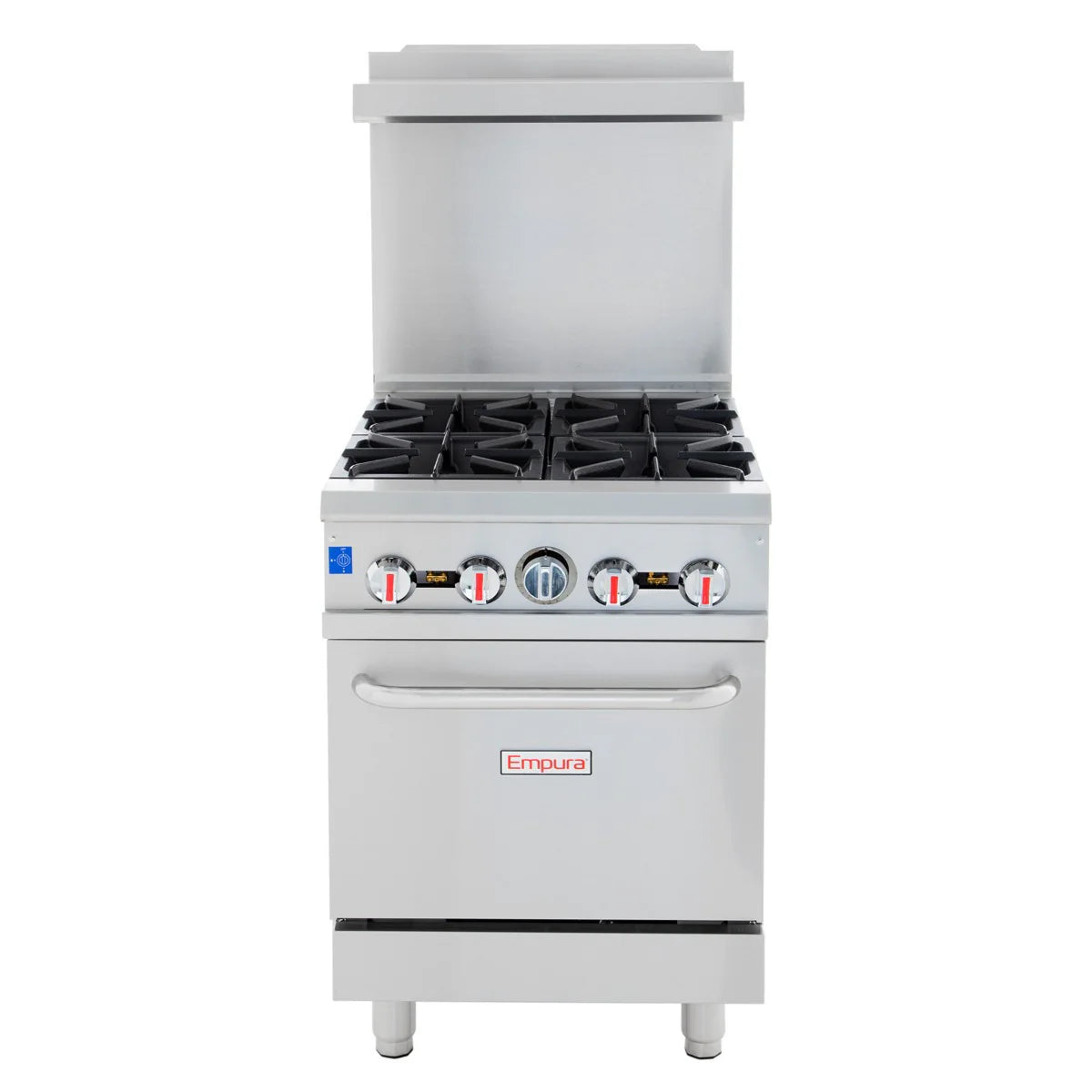 Empura Equipment EGR-24_LP Single Base Gas Range Liquid Propane 24"W X 32-5/8"D X 60-1/8"H