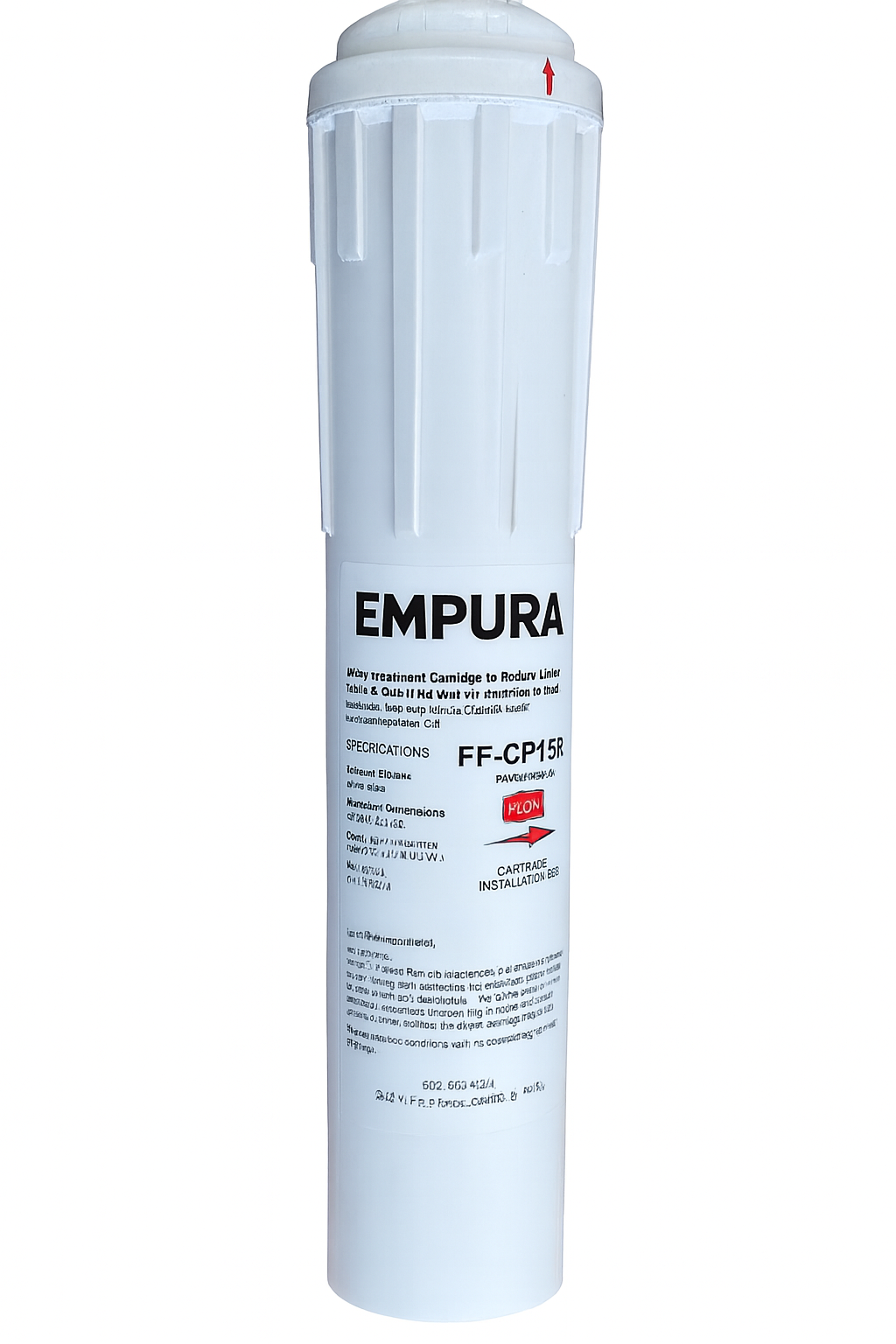 Empura Filtration E-FILTER-800R Water Filtration System Replacement Cartridge 10" Carbon Filter
