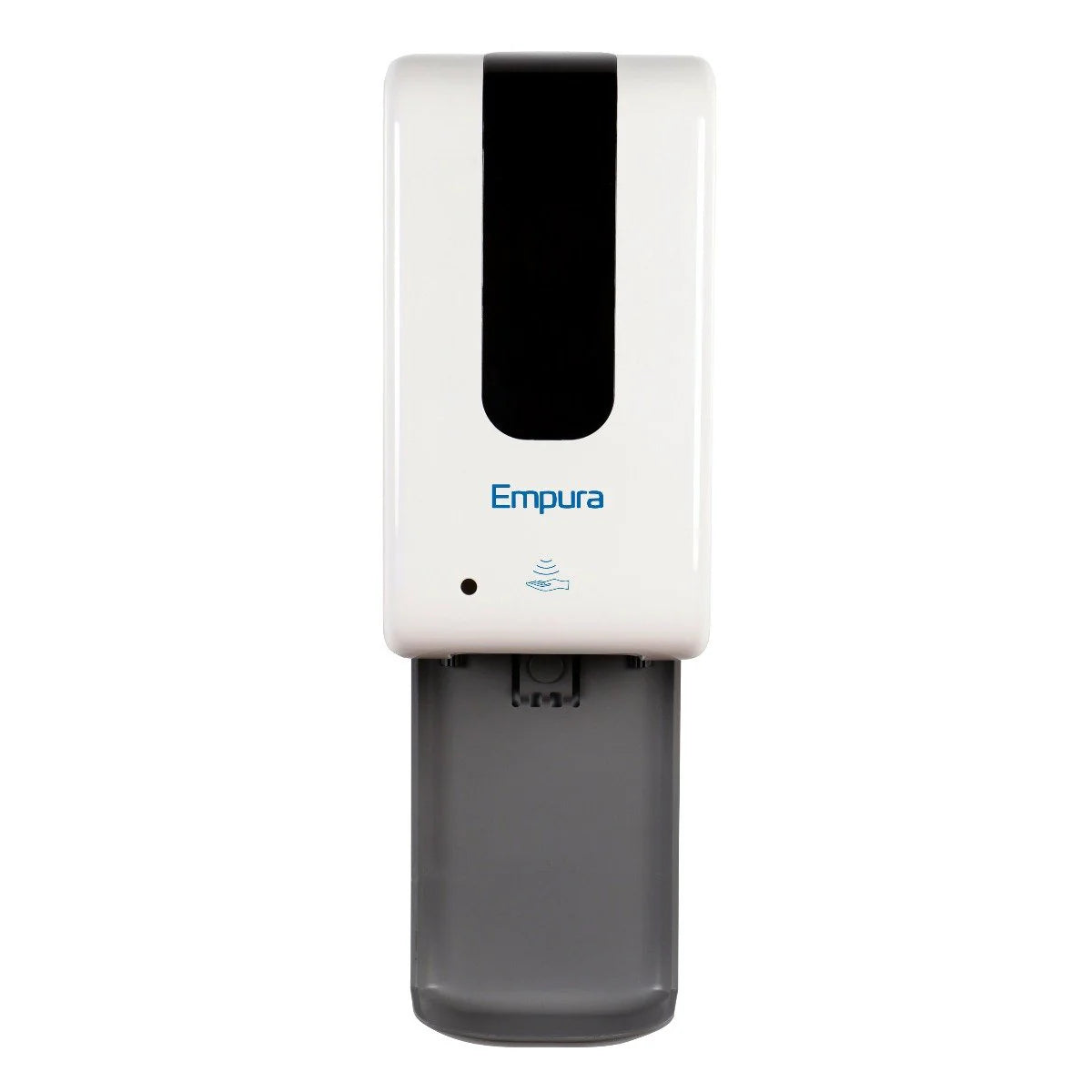 Empura Equipment 430-L-WHITE Gel Sanitizer Station Wall Mount 6"W X 4.48"D X 11.1"H 1200 Ml Capacity With Drip Tray