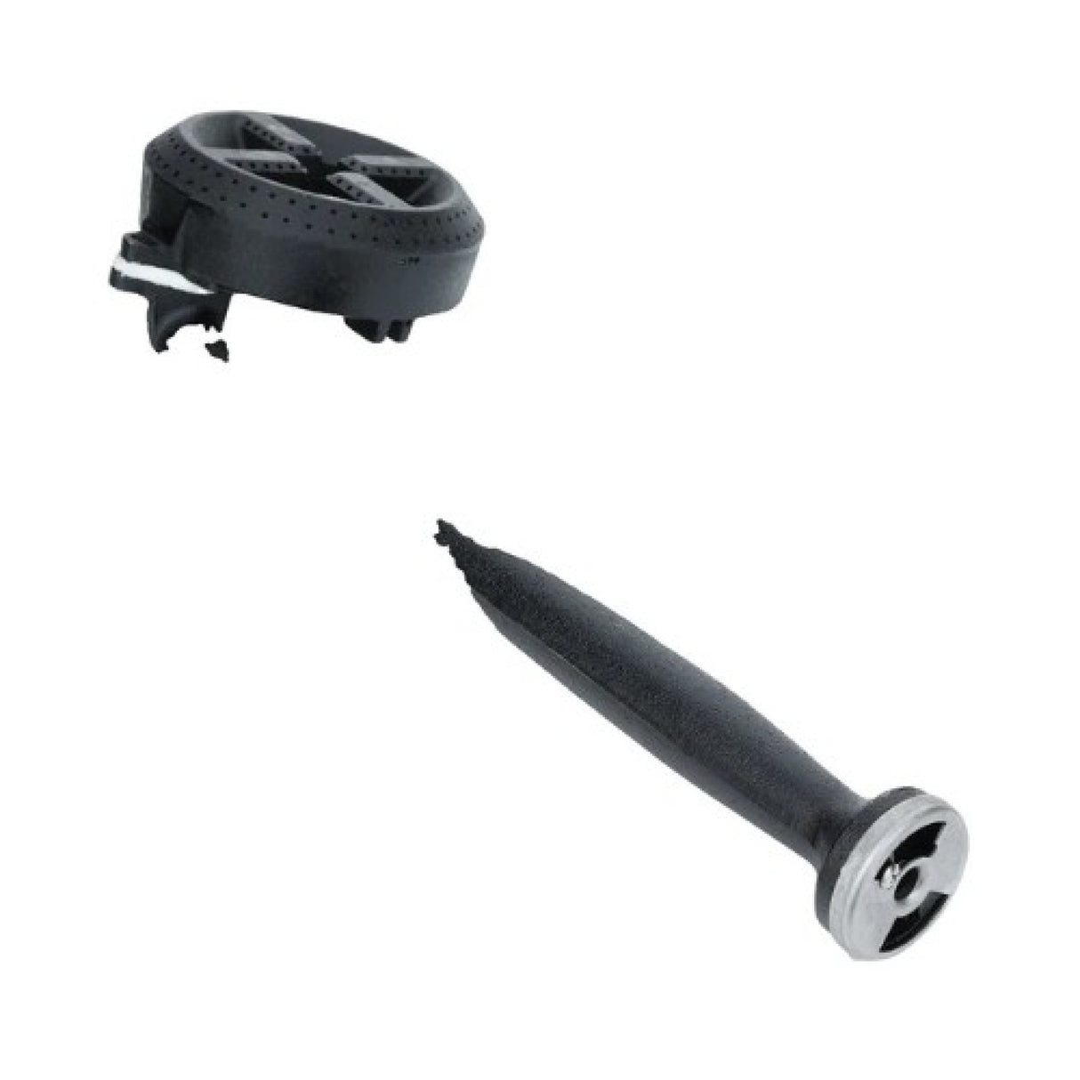 Empura Stainless 801021041010 Back Burner Assembly Replacement Assembled Burner + Steel Pipe For Burners On Back