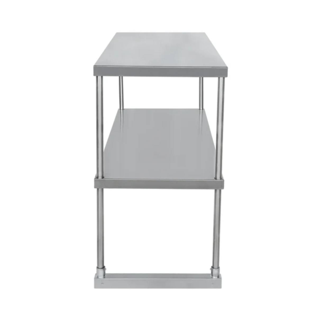 Empura Stainless E-DOS-1848 Empura DOUBLE OVER SHELF 18" X 48" X 32" 18 GA. 430 S/S S/S Leg And Socket