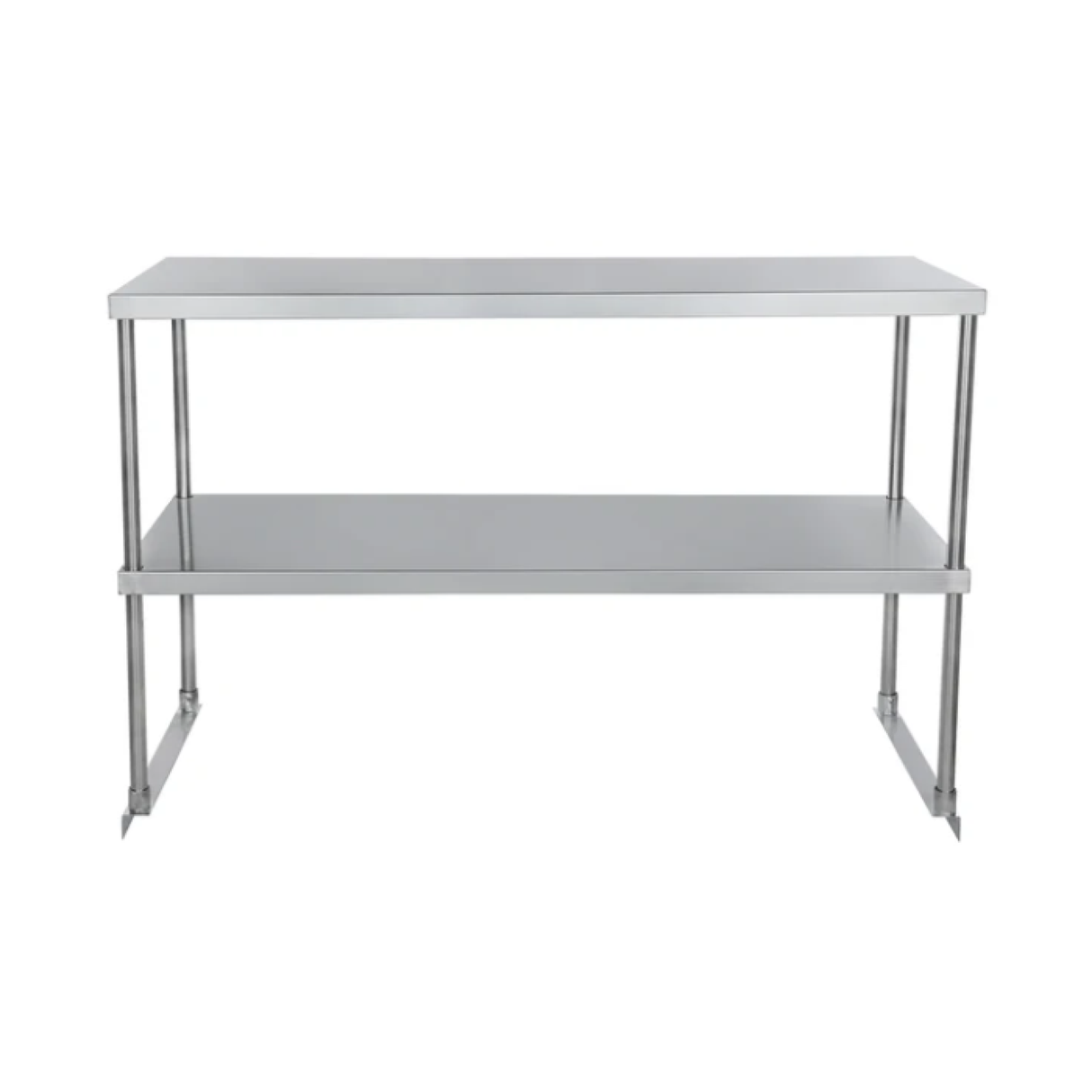 Empura Stainless E-DOS-1848 Empura DOUBLE OVER SHELF 18" X 48" X 32" 18 GA. 430 S/S S/S Leg And Socket