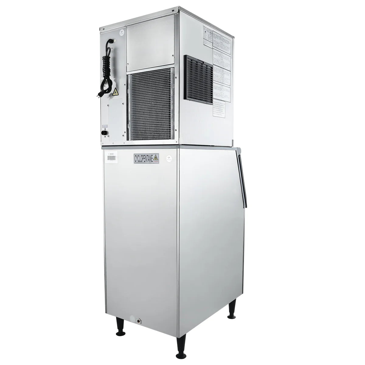 Empura Ice Machines E-MCFB350 Ice Machine with Bin 22-1/2"W X 32-5/16"D X 62-5/16"H Modular