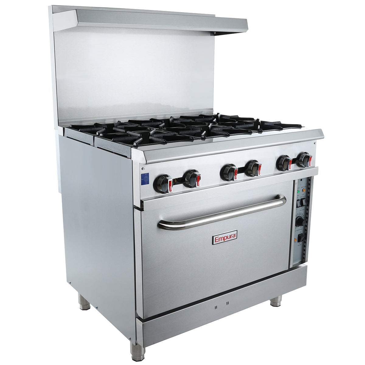 Empura Equipment EGR-36C_NAT Single Base Gas Range Natural Gas 36"W X 35"D X 56-1/2"H