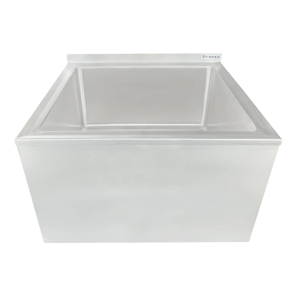 Empura Stainless EMS242412 Mop Sink 28"W X 28"D X 16.24"H Bowl 24 X 24 X 12"