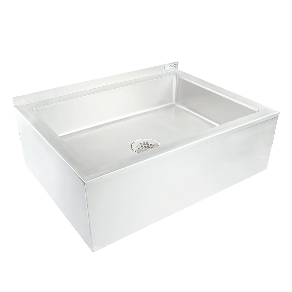 Empura Stainless EMS282006 Mop Sink 32"W X 24"D X 10.24"H Bowl 28" X 20" X 6"