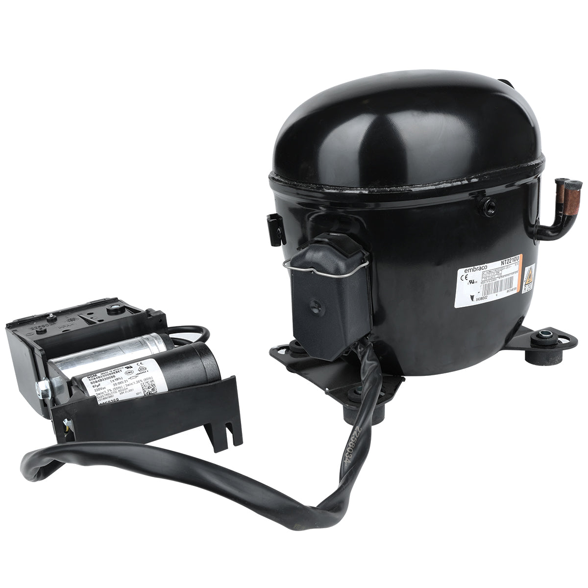 Empura Parts 104010378 Compressor Compatible With: E-KB81F Empura Refrigeration