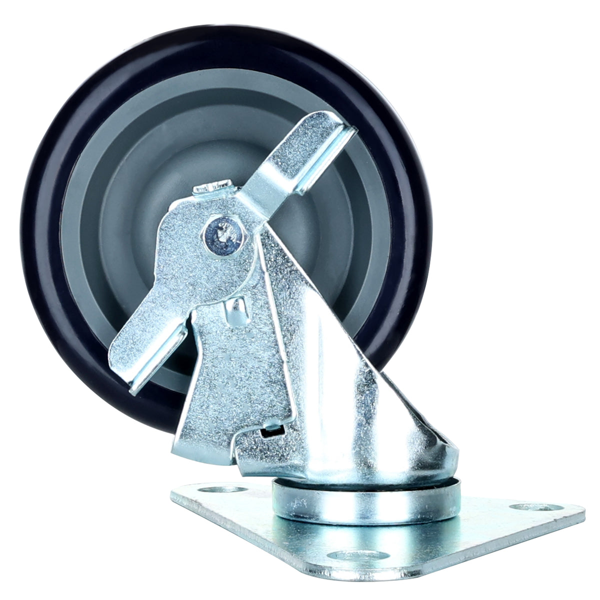 Empura Parts E-161S Caster Set Heavy Duty Triangular Plate Mount