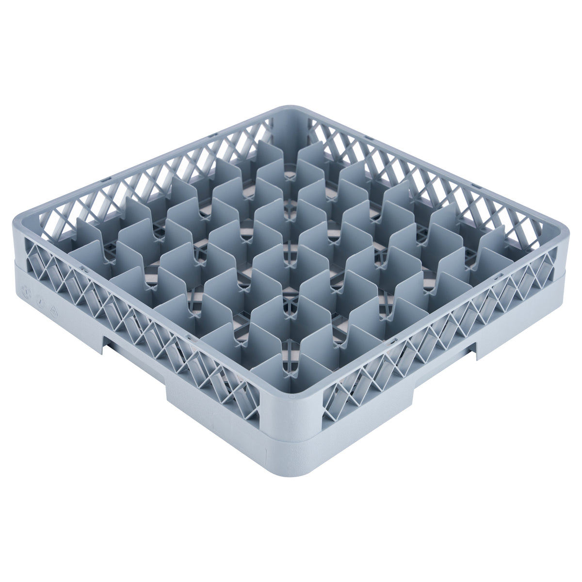 Showmaker S-36-GLASS-RACK Glass Rack (36) Compartments 19.69"W X 19.69"D X 3.94"H