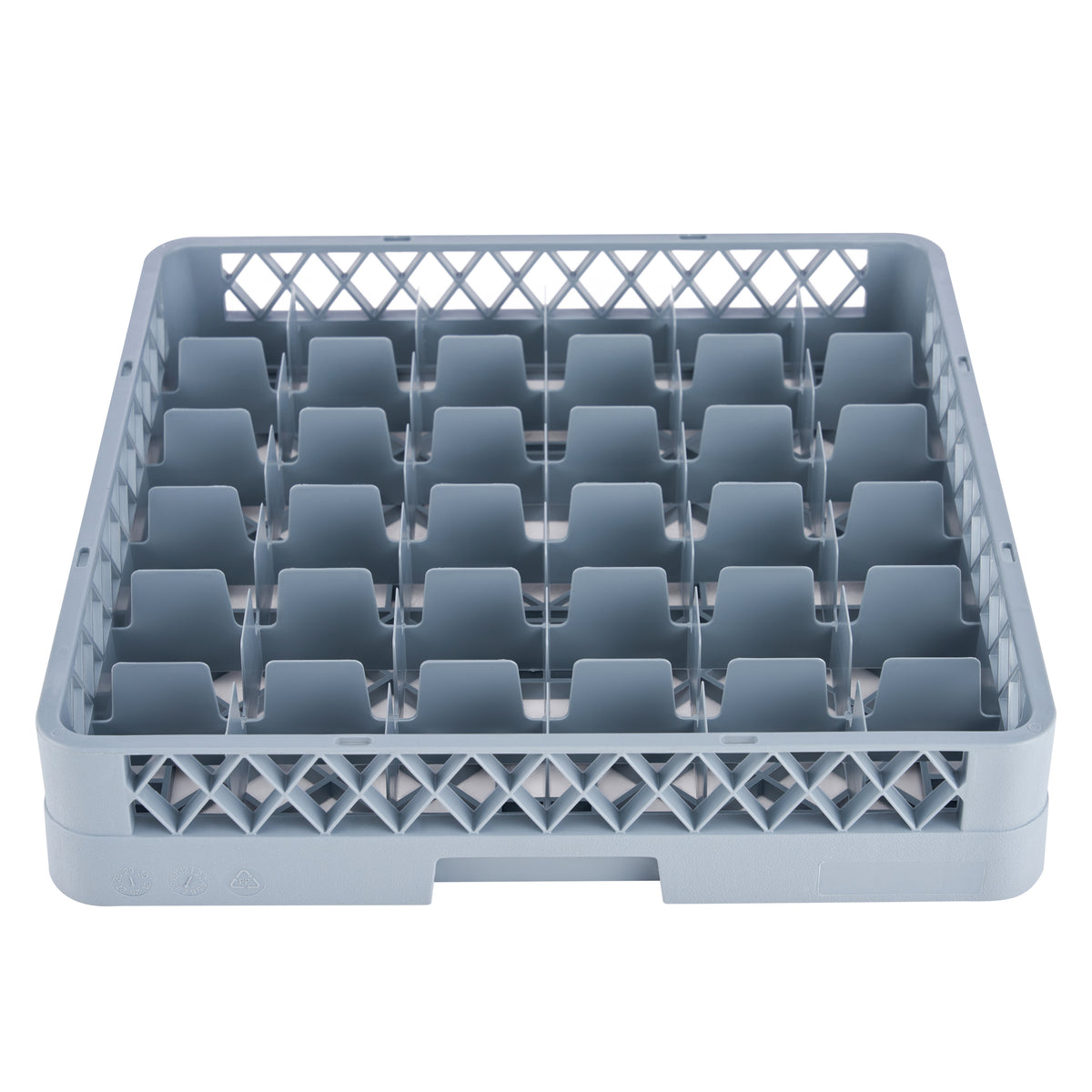 Showmaker S-36-GLASS-RACK Glass Rack (36) Compartments 19.69"W X 19.69"D X 3.94"H