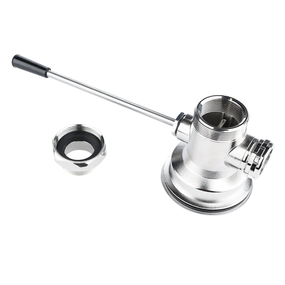 Empura Stainless E-HL-Q5 Straight Lever Drain 3-1/2" X 1-1/2" Stainless Steel