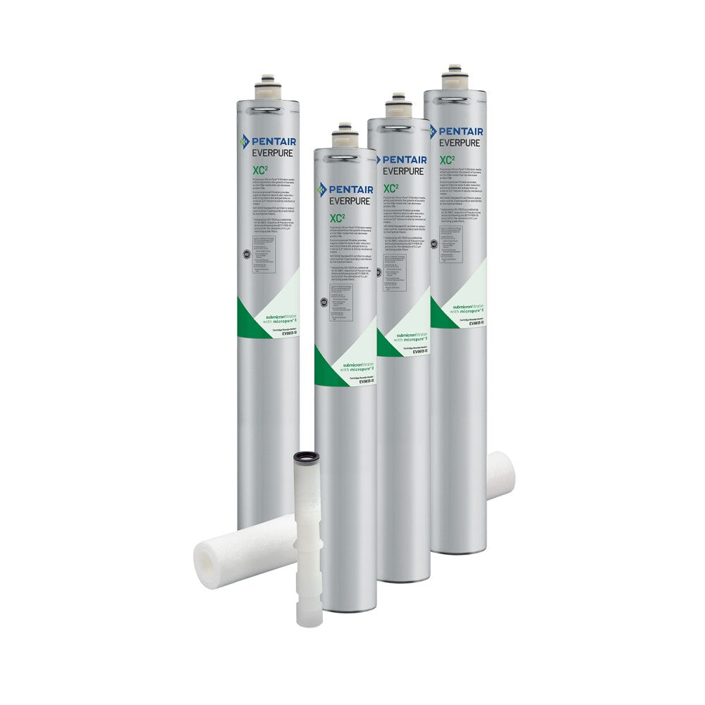 Everpure EV962830 Quad-XC² Water Filter Cartridge Kit Quad-XC² Replacement Cartridge Kit