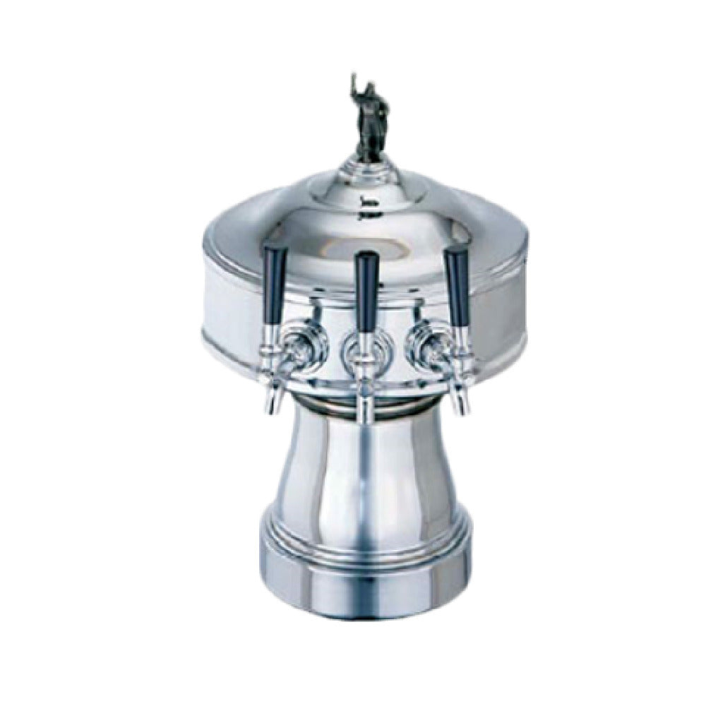 Perlick 4005-3B - Gambrinus Draft Beer Tower, Countertop, 12-3/4" Diameter X 19-3/8"H