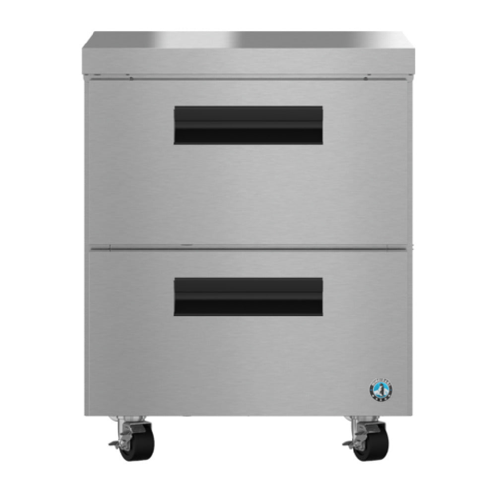 Hoshizaki UR27B-LPD2 Undercounter Refrigerator Low Profile With Drawers Reach-in