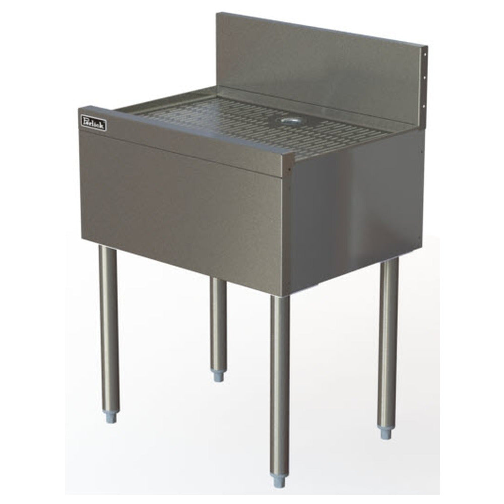 Perlick TS16DB - TS Series Underbar Drainboard, 16"W X 18-9/16"D, Pitched Drainboard Top