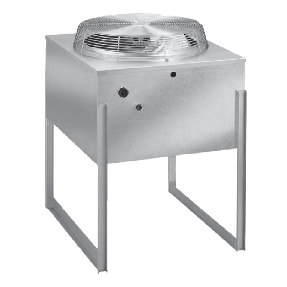 Commercial air-cooled condenser unit with metal housing for Manitowoc JCT1200Q vertical discharge remote