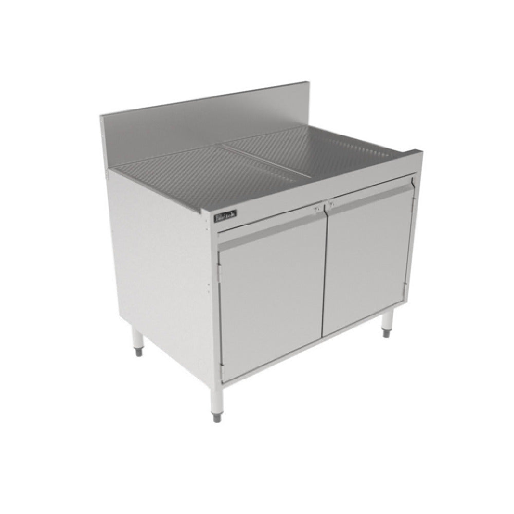 Perlick TSF36SC - Underbar Storage Cabinet 36"W X 24"D, 4" Or 6"H Backsplash With 1" Return At Top