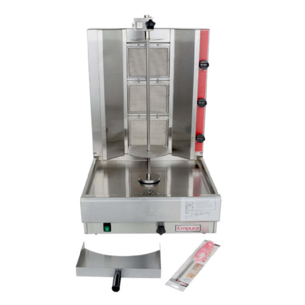 Empura EGVB-65 - Vertical Broiler (Gyro), Gas, 21"W X 23"D X 30"H