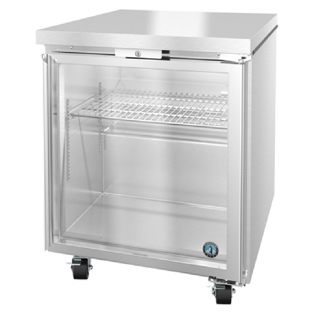 Hoshizaki UR27B-GLP01 - Steelheart Series Undercounter Refrigerator, Reach-in, One-section